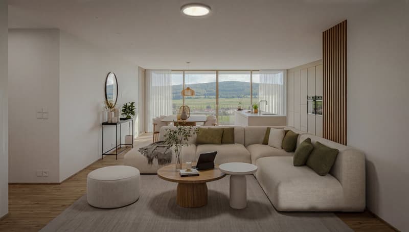 Letzte Wohnung! - Neubauprojekt AURELIA Erlinsbach AG – 4.5 Zimmer Loggiawohnung A.01 (6)