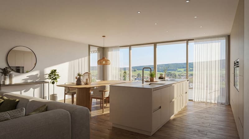 Letzte Wohnung! - Neubauprojekt AURELIA Erlinsbach AG – 4.5 Zimmer Loggiawohnung A.01 (4)