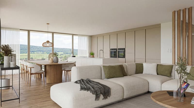 Letzte Wohnung! - Neubauprojekt AURELIA Erlinsbach AG – 4.5 Zimmer Loggiawohnung A.01 (5)