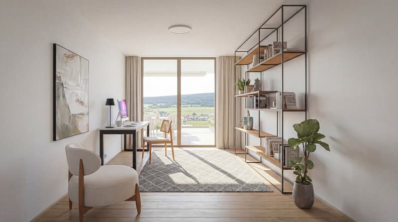 Letzte Wohnung! - Neubauprojekt AURELIA Erlinsbach AG – 4.5 Zimmer Loggiawohnung A.01 (12)