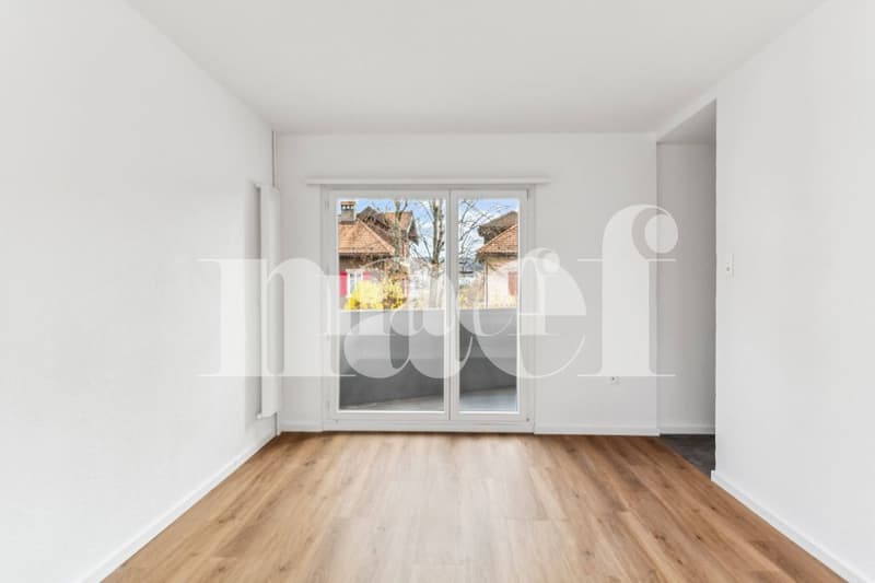 Beautiful 2-room apartment completely renovated with balcony on the ground floor (7)