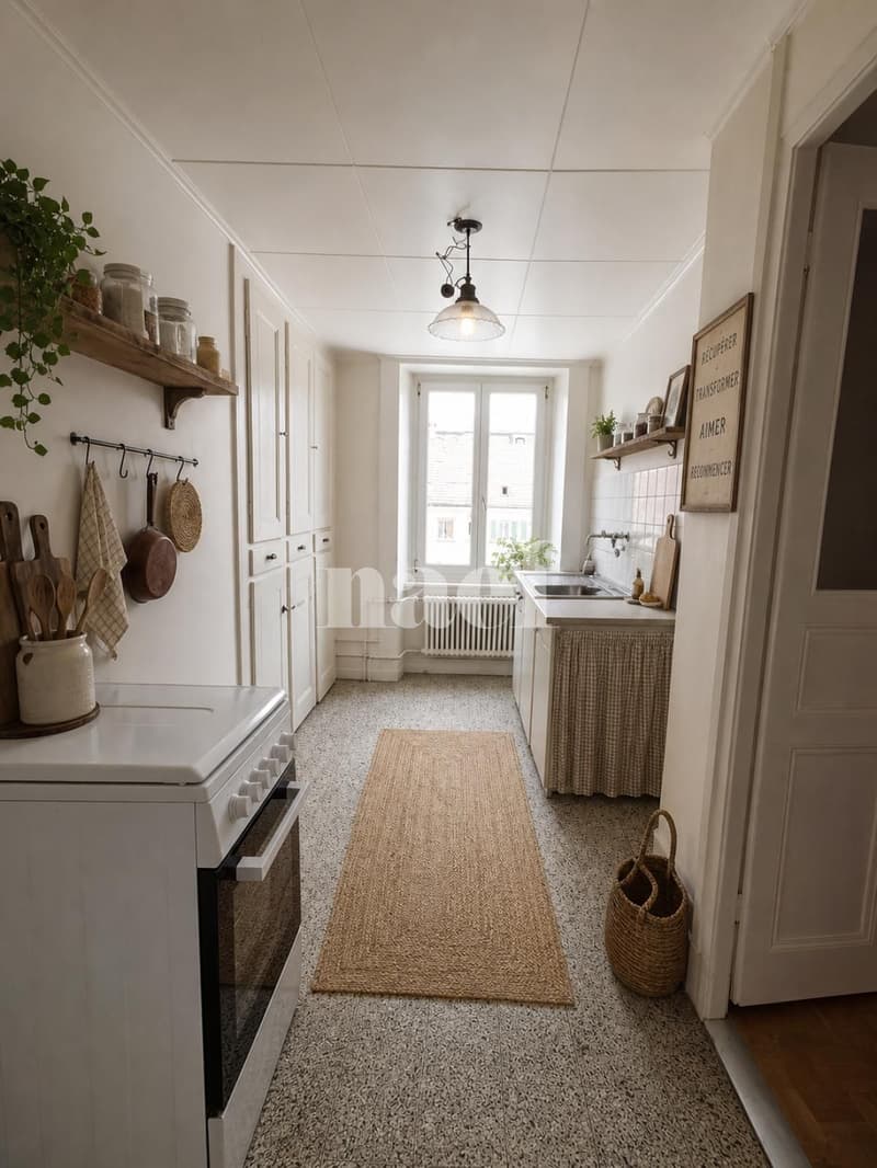 Wohnung mit 3.5 Zimmern in der Nähe aller Einrichtungen (2)