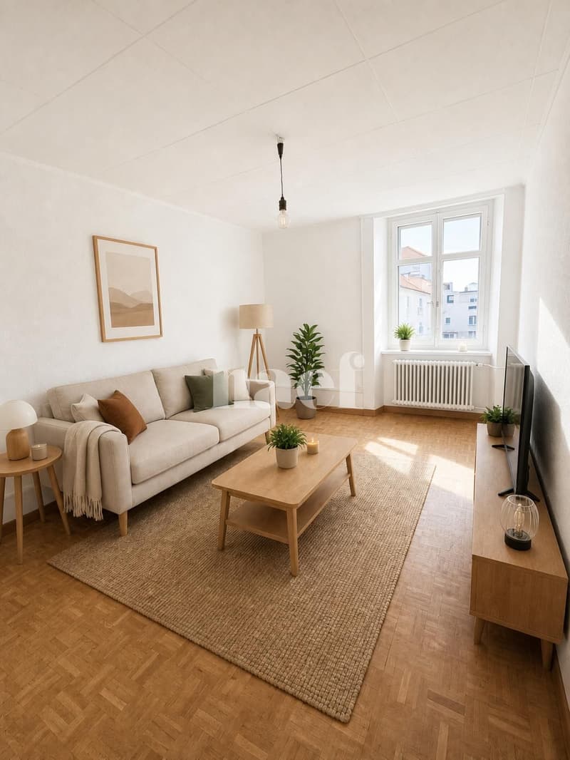 Wohnung mit 3.5 Zimmern in der Nähe aller Einrichtungen (3)
