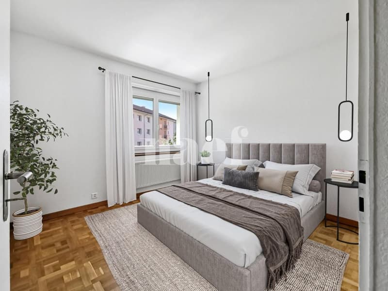 Vier-Zimmer-Wohnung in einer ruhigen Nachbarschaft, nahe der Natur (2)
