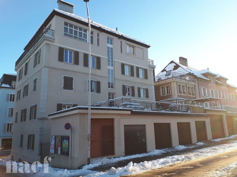 Bell'appartamento di 3 locali luminoso con balcone lungo a forma di L (1)