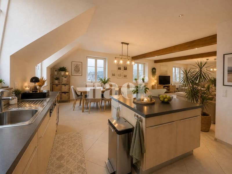 A louer magnifique appartement spacieux de 5.5 pièces (2)