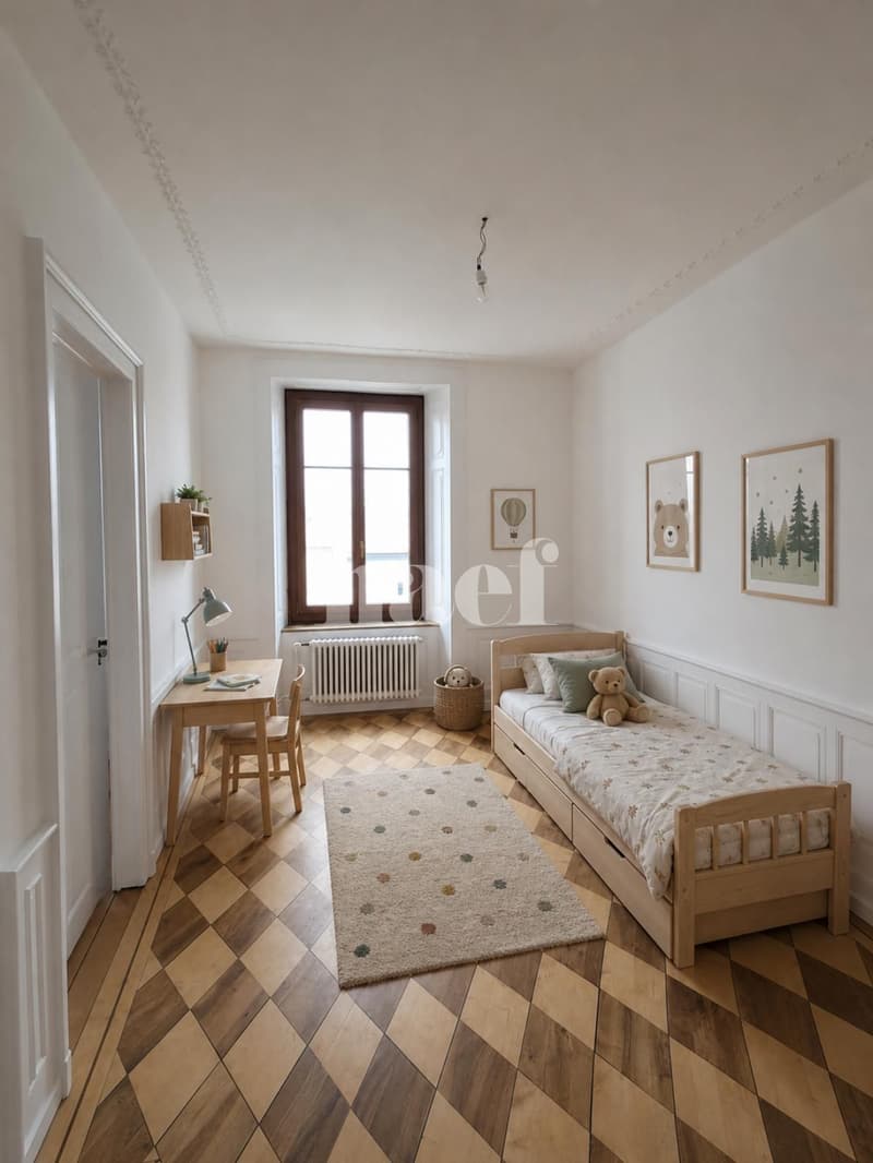 Appartement de 3 pièces avec cachet rénové (4)