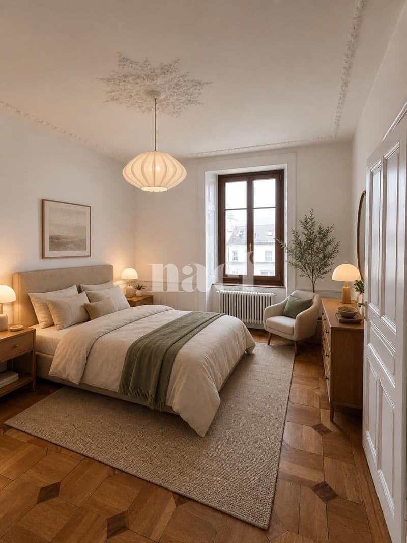 Appartement de 3 pièces avec cachet rénové (1)