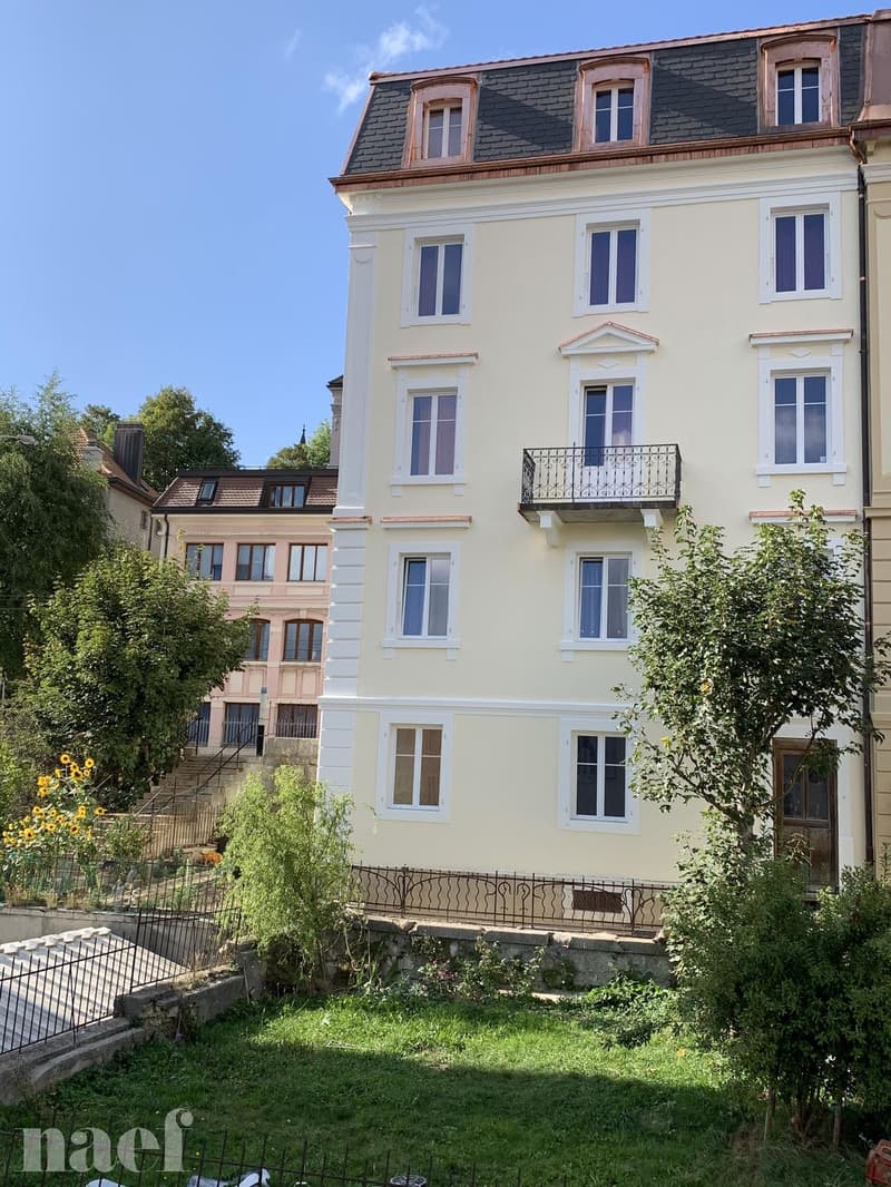 Duplex spacieux et lumineux de 6.5 pièces avec jardin commun (3)