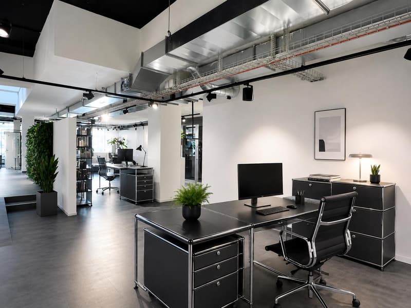 Open Space - Büro (Virtual Staging)