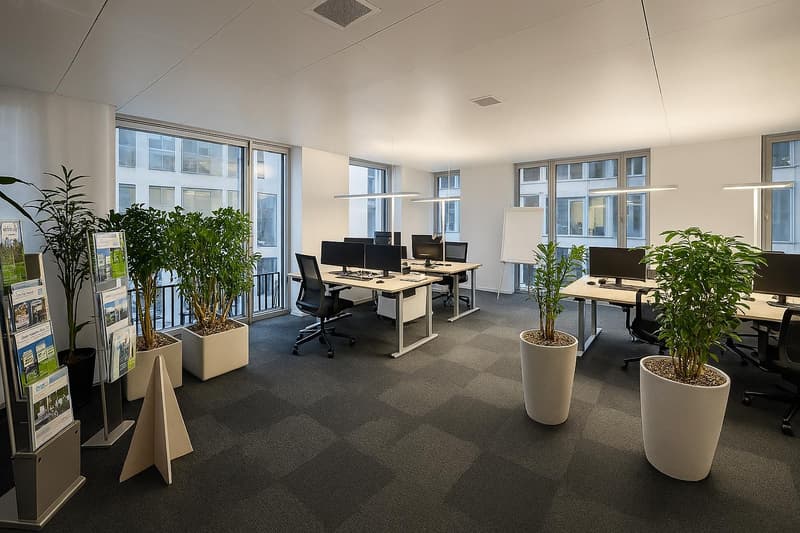 Sous-location 1'250 m² d'espace de bureau prêt à être occupé et meublé (5)
