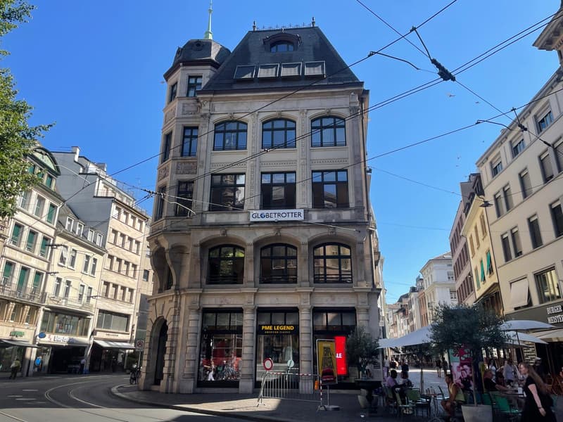 Maximale Sichtbarkeit dank 180 Schaufensterfront an der Gerbergasse (1)