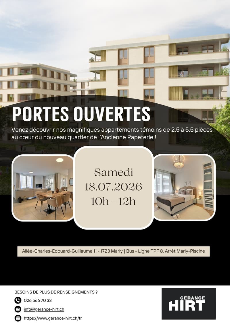 Superbe appartement neuf de 3.5 pièces à louer à Marly (6)