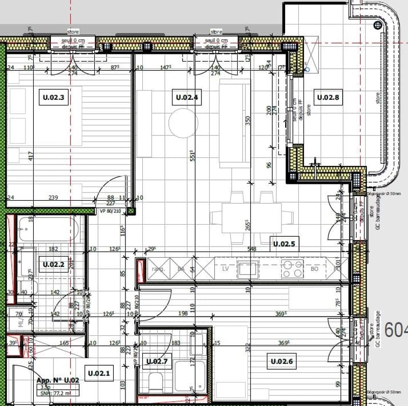 Splendide appartement de 3.5 pièces neuf à Marly ! (8)
