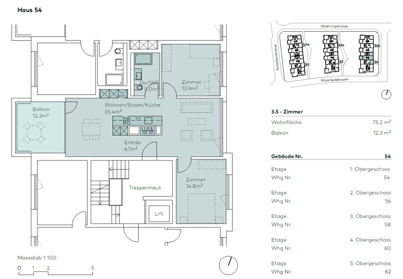 Moderne 3.5-Zimmerwohnung im Wylerquartier (10)