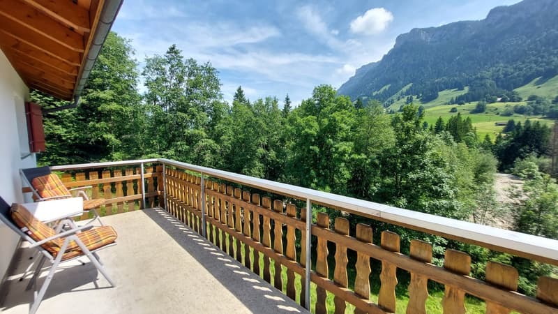 viel Privatsphäre mit herrlicher Aussicht