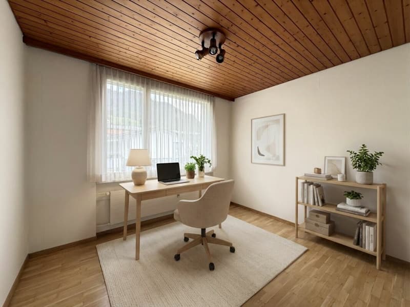 Meraviglioso appartamento in attico con grande terrazza e vista panoramica (10)