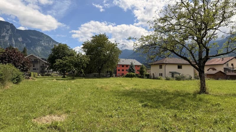 Bauplatz mit Projekt in Bex zu verkaufen (11)