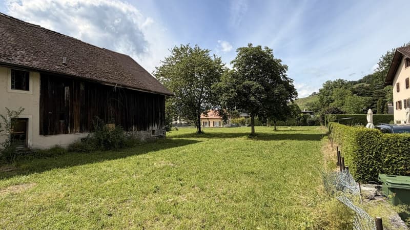 Bauplatz mit Projekt in Bex zu verkaufen (1)