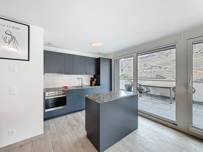 Magnificent apartment with large terrace in the center of Ardon (5)