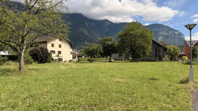 Grundstück mit Projekt in Bex zu verkaufen (10)