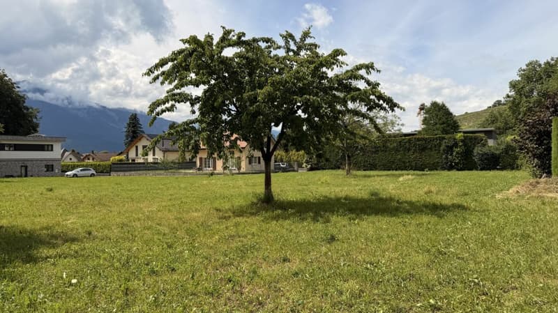 Grundstück mit Projekt in Bex zu verkaufen (8)