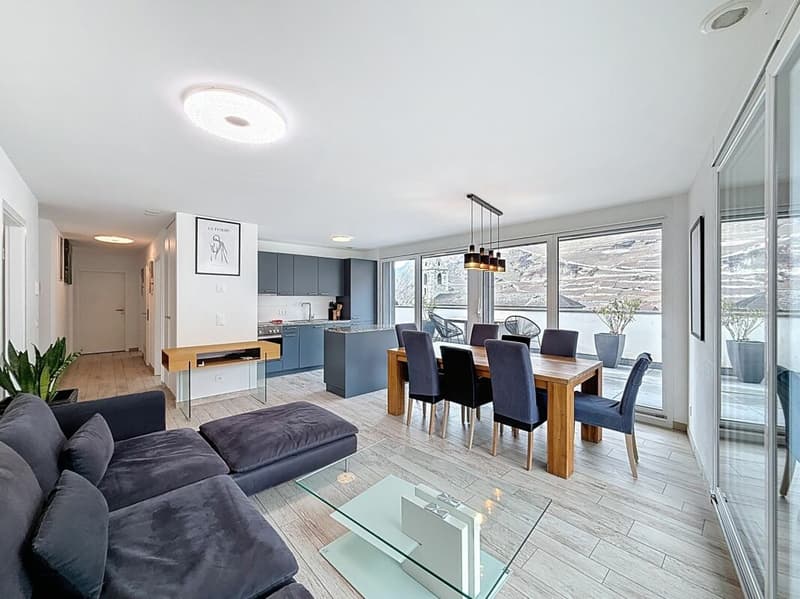 Magnifique appartement avec grande terrasse au centre d'Ardon (2)