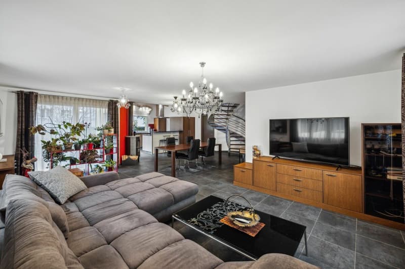 Detached house with habitable annex in Collombey (15)