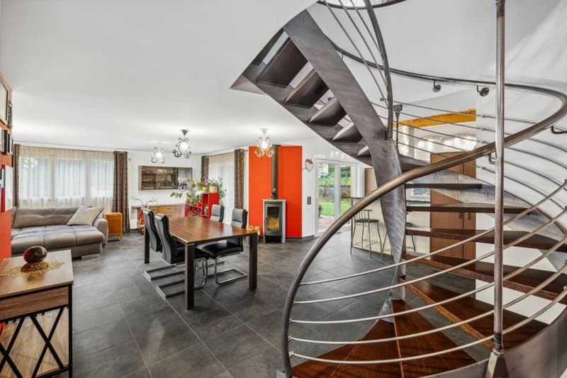 Detached house with habitable annex in Collombey (17)