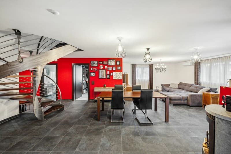 Detached house with habitable annex in Collombey (12)