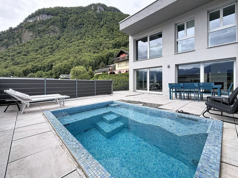 Sublimes Reihenhaus-Villa mit 4,5 Zimmern in Vouvry! (6)