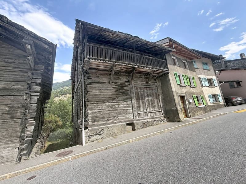 Sublime maison alpine à Orsière (19)