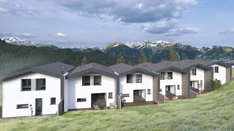 Magnifique villas jumelées à Vex - LOT6 (2)