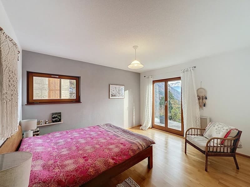 Magnifique villa d'architecte avec spectaculaire vue panoramique sur la plaine et les Dents-du-Midi (13)
