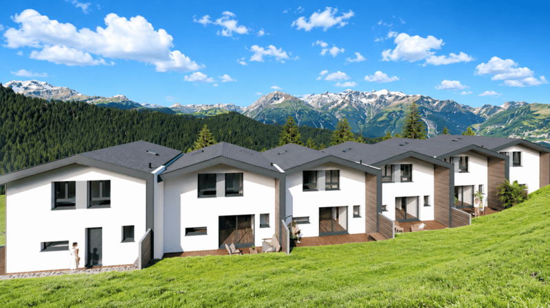 Magnifique villas jumelées à Vex - LOT3 (1)