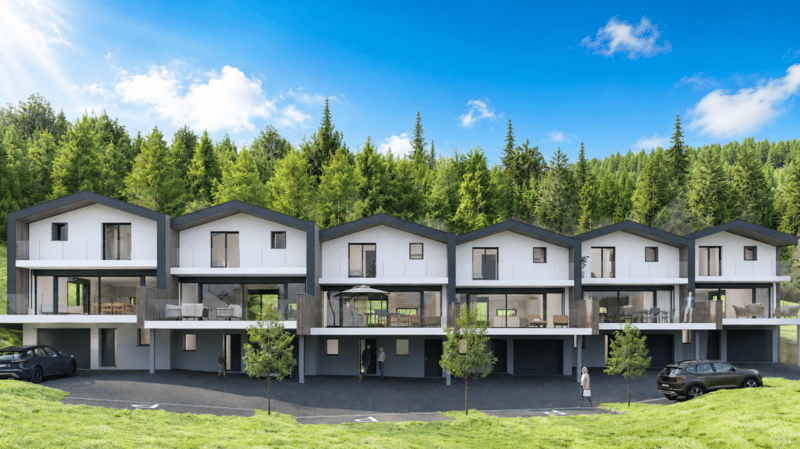 Magnifique villas jumelées à Vex - LOT1 (1)