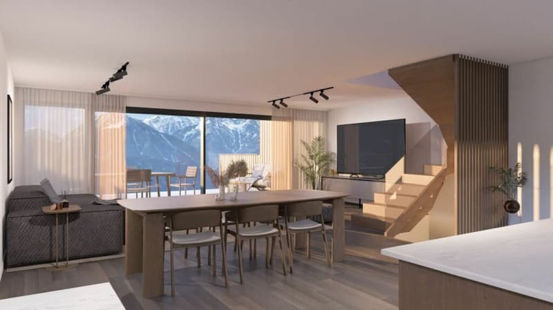 Magnifique villas jumelées à Vex - LOT5 (4)