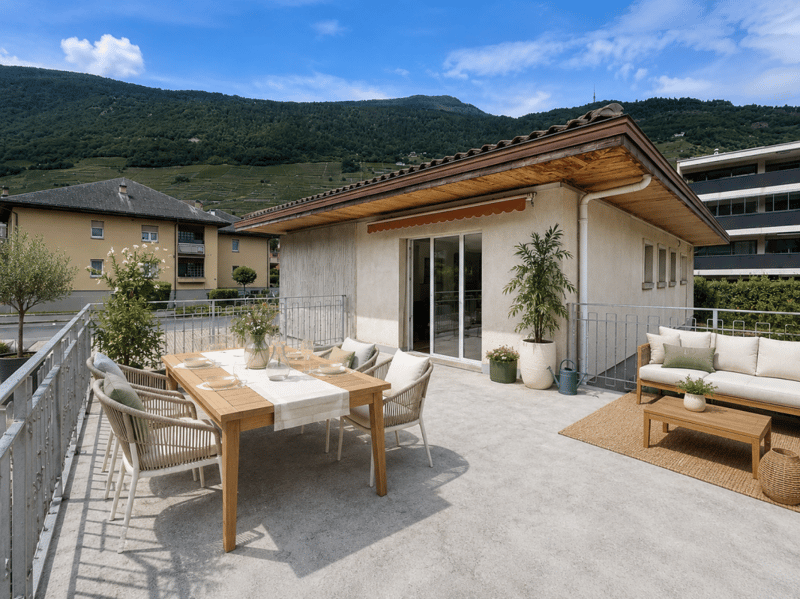 Maison individuelle avec possibilité d'activité indépendante et grande terrasse (10)