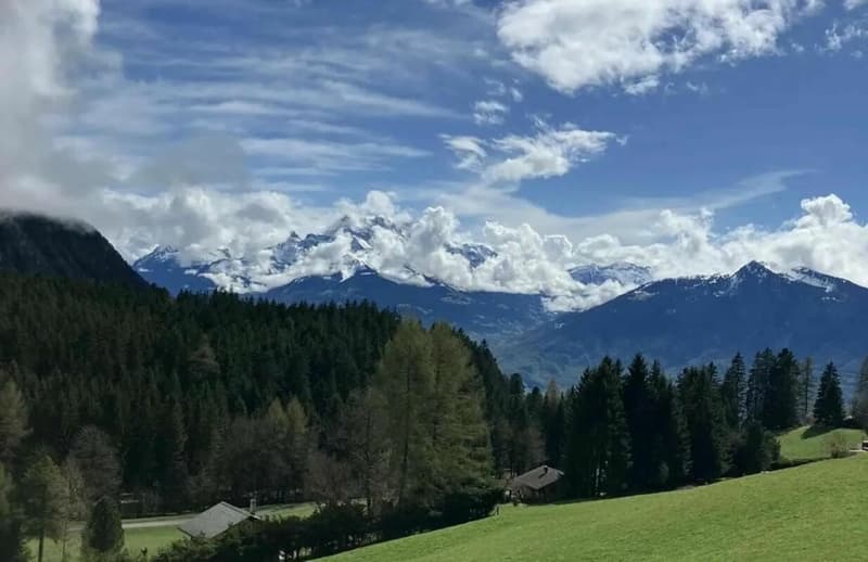 Maison individuelle de standing avec 2 appartements à vendre à Corbeyrier, à 15 min d'Aigle (4)