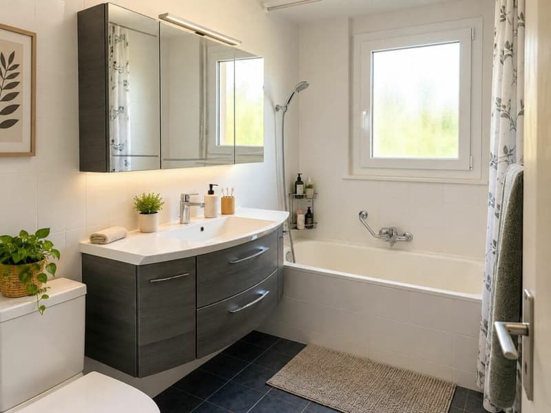 Appartement de 3,5 pièces 100m2 centre Vevey vue lac et montagnes (4)