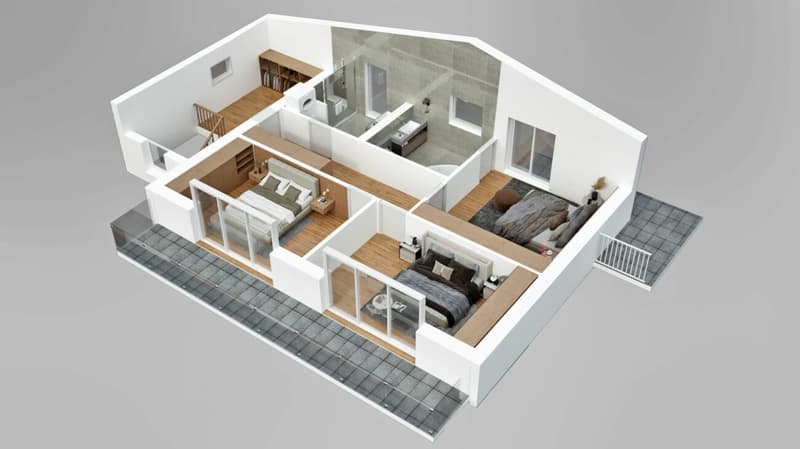 Chalet à vendre à Collombey - Les Neyres (8)