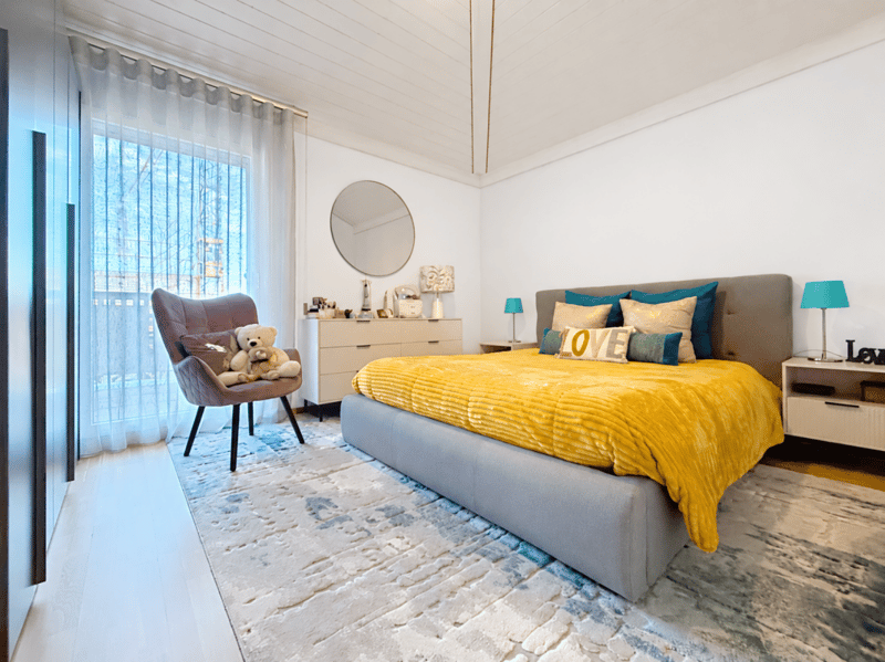 Bel appartement cosy en attique de 3.5 pièces avec Mezzanine et immense terrasse (8)