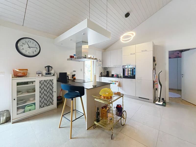 Bel appartement cosy en attique de 3.5 pièces avec Mezzanine et immense terrasse (2)