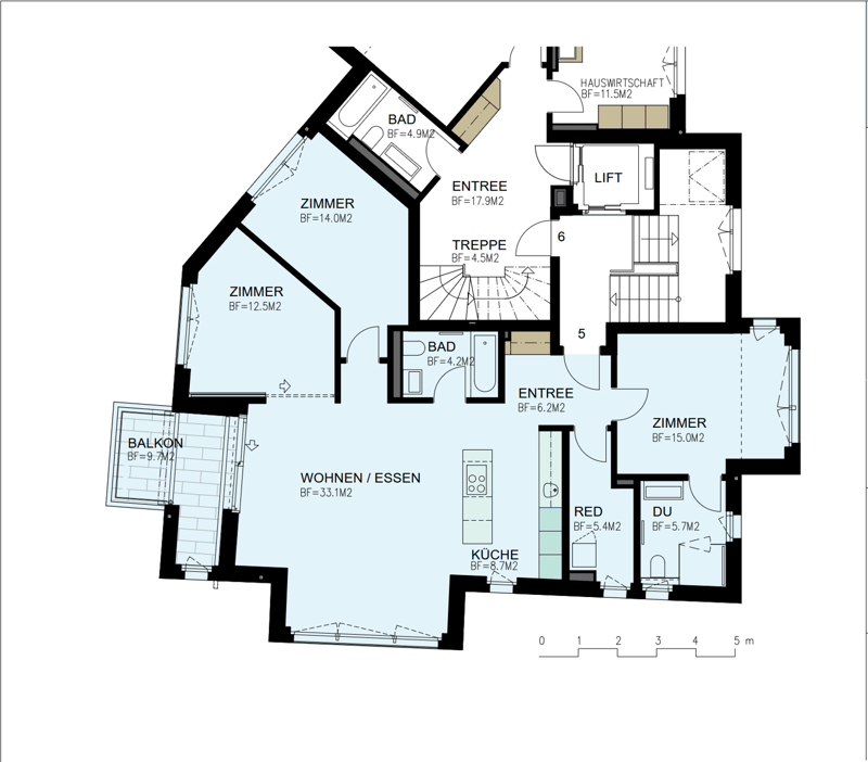 Moderne 4½-Zimmer-Wohnung mit Balkon (16)