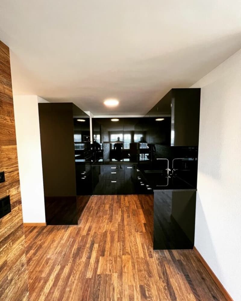 Appartement stylé de 2,5 pièces avec balcon et caractère en bois (3)