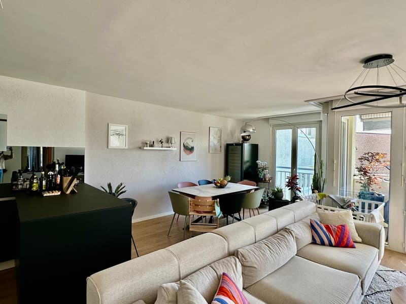 Grand appartement de 2.5 pièces de 54,2 m2 avec balcon - idéalement situé dans un quartier familial (1)