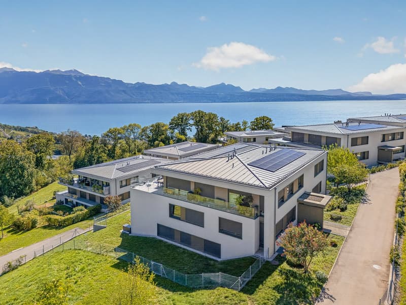 Superbe appartement de 3,5 pièces avec vue imprenable sur le lac et les montagnes - quartier calme (12)