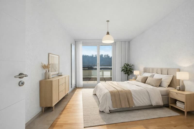 Renovierte 4.5-Zimmer-Wohnung mit grosszügigem Balkon, Lift und Garage (7)