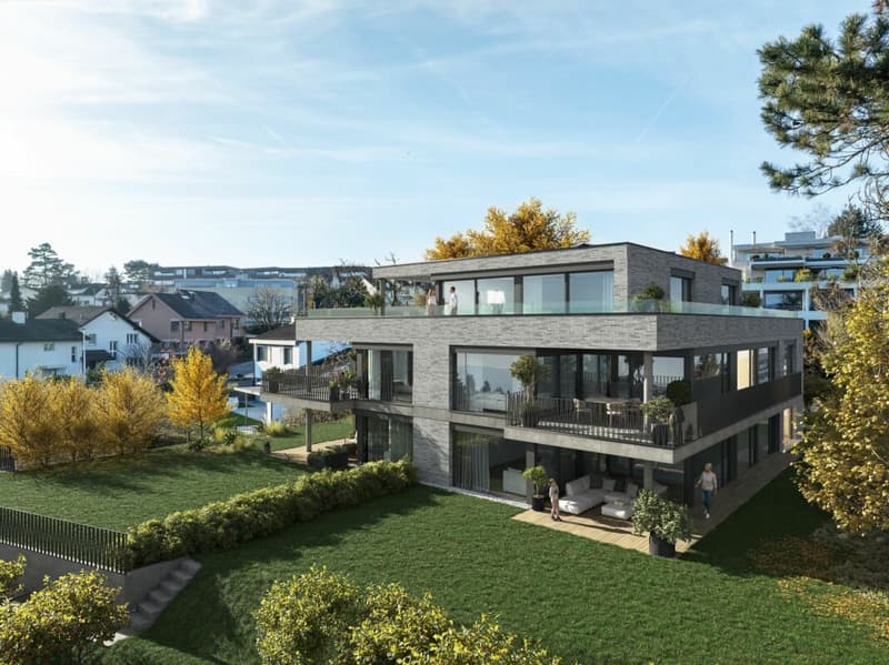 Living on one level - with a far-reaching view and garden (3)
