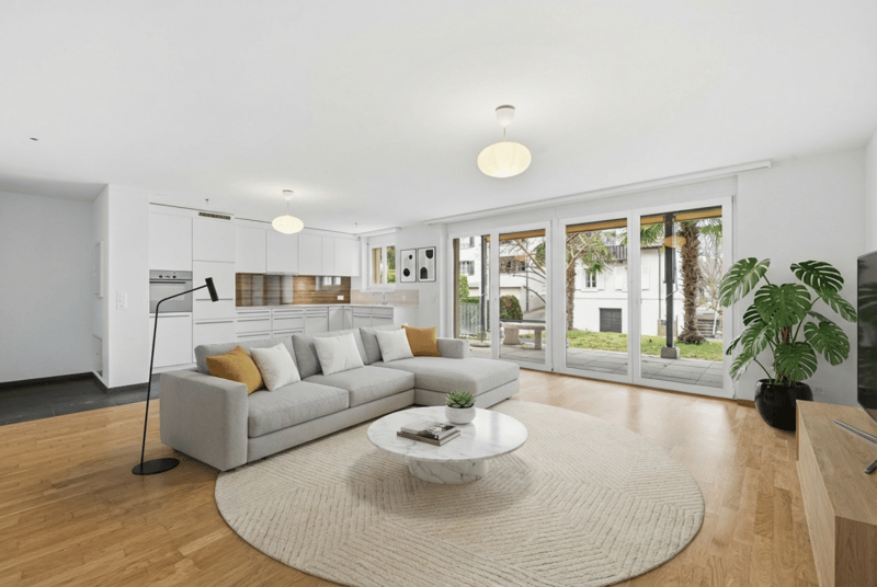 Your new home - Modern garden apartment in a quiet location (8)